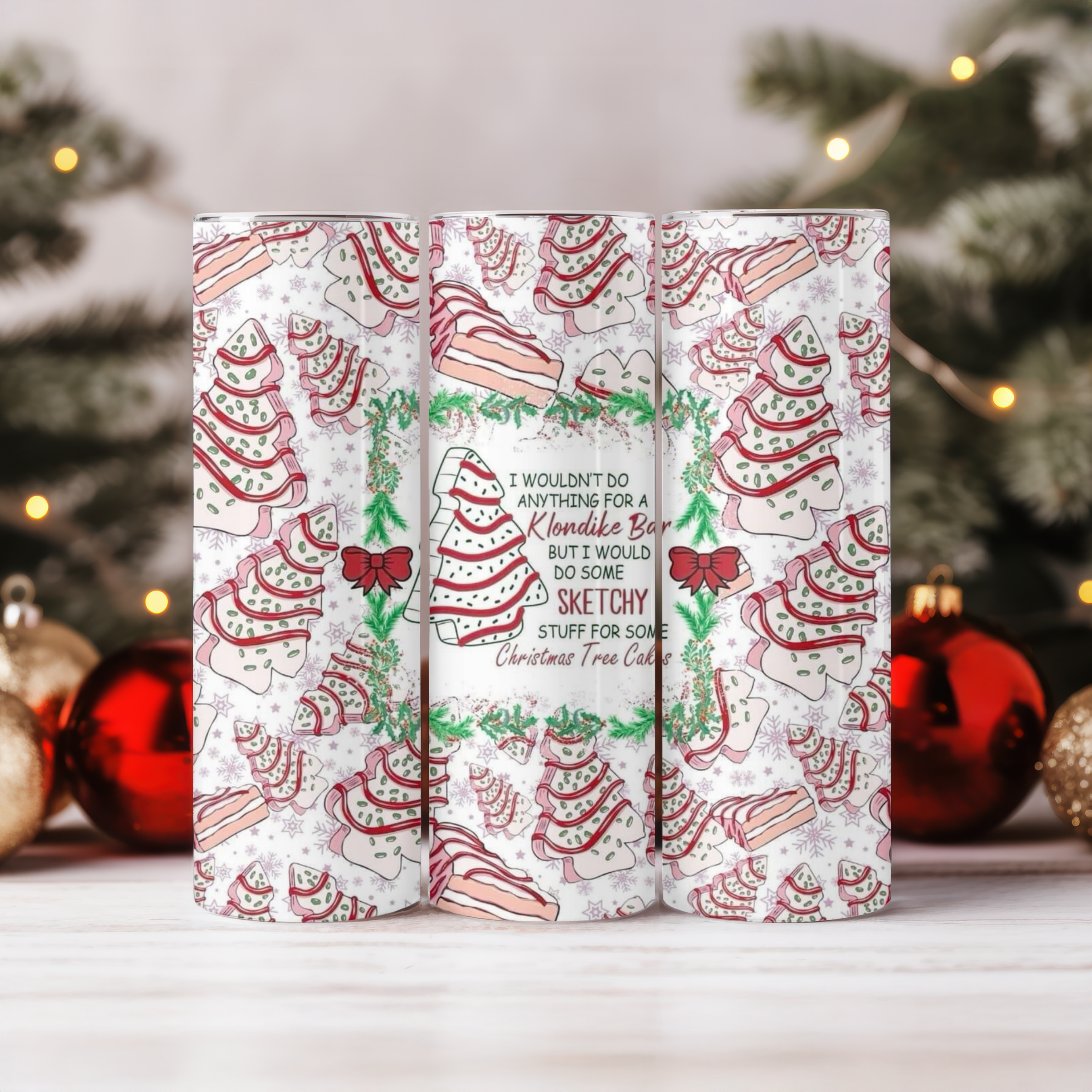 What I Would Do for Christmas Tree Cakes