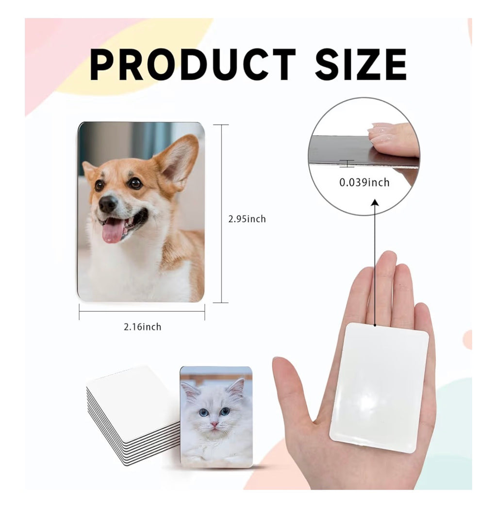 4 Multi Pack Photo Frame - Magnet